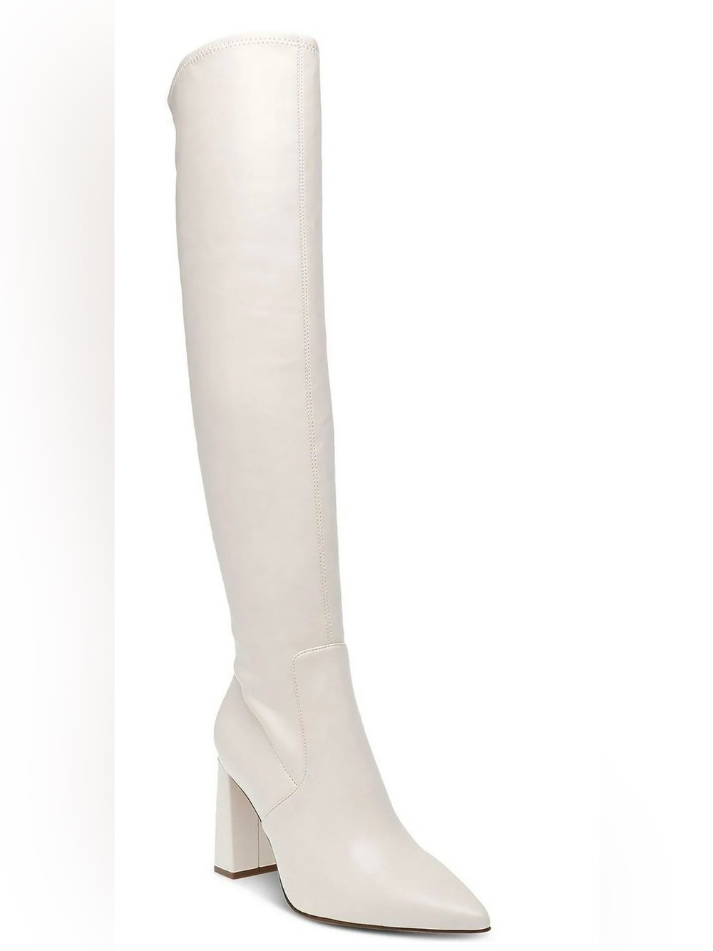 BRAND NEW Wild Pair EILEENE Faux Leather Pointed Toe Knee-High Boots Size  6.5